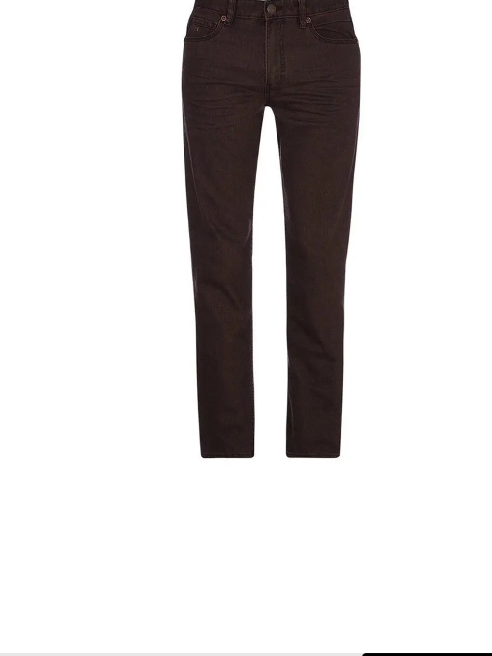 Mantaray Brown Straight-Leg Jeans - Picture 3 of 10